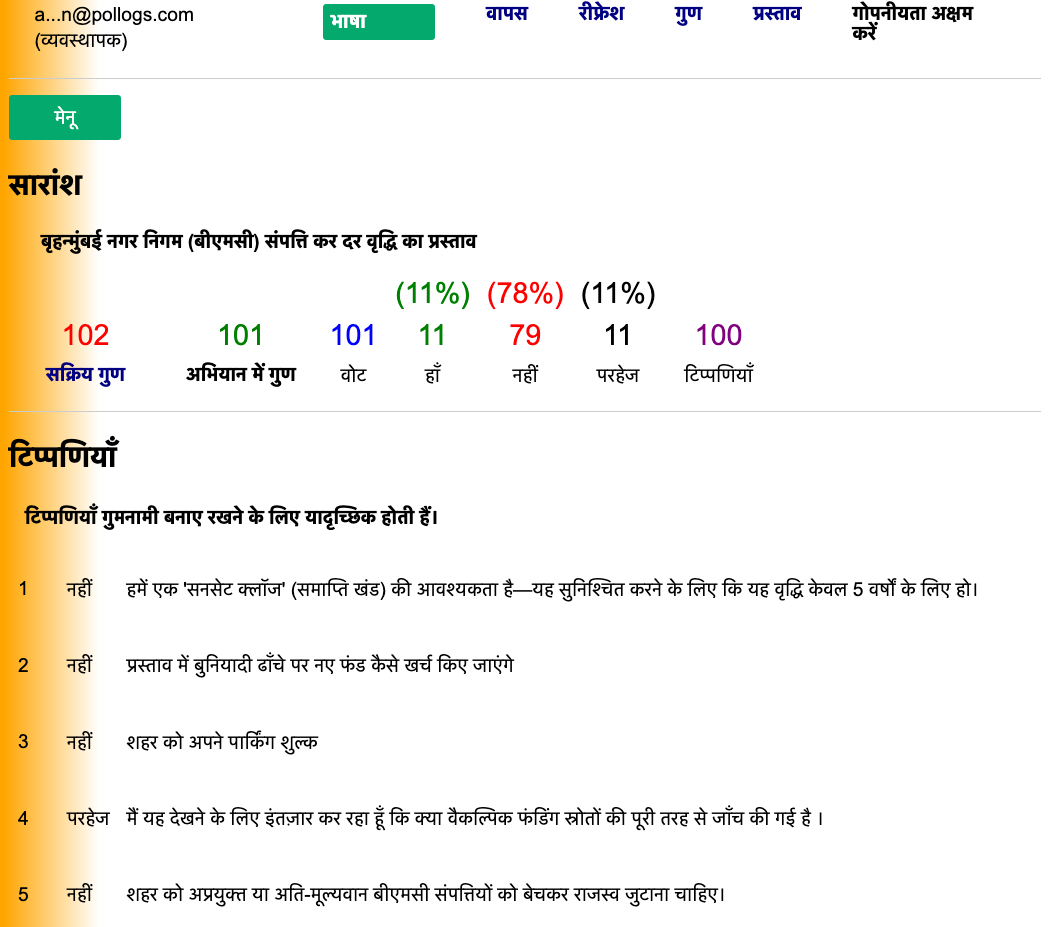 अभियान डैशबोर्ड
