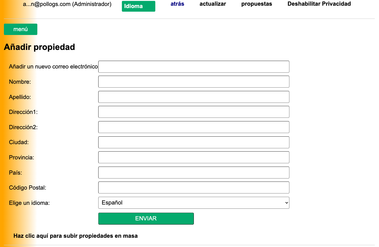 Properties Dashboard