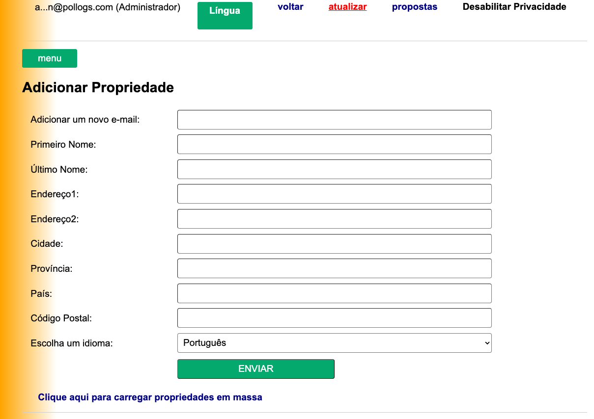 Painel de Propriedades