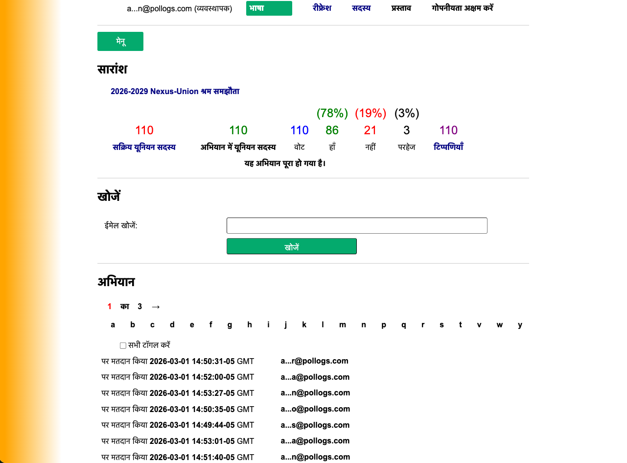 अभियान डैशबोर्ड